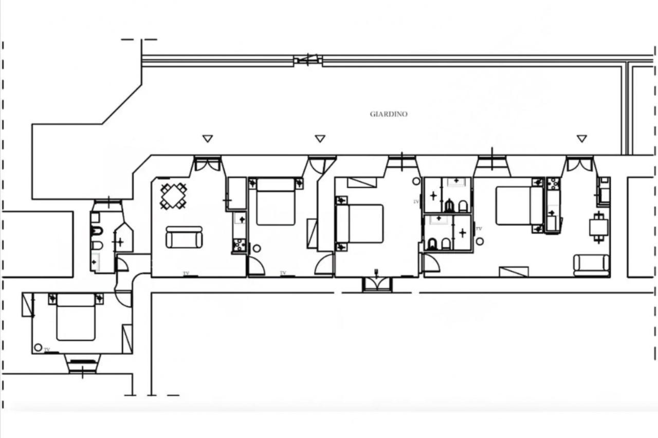 New-Big Honey Colosseum 4Bdr + 2Sofa Bed A/C Rom Eksteriør billede
